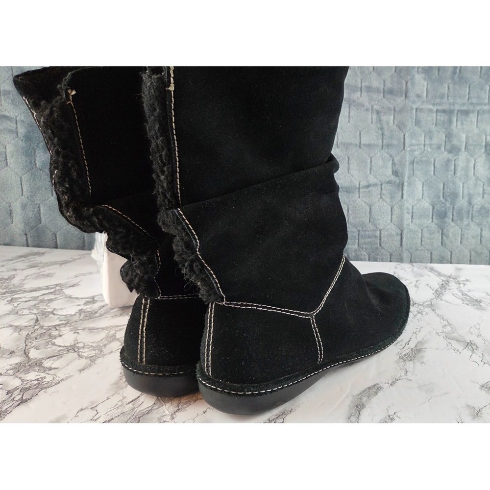 Lands' End Suede Lined Boots Size 8B - Picture 4 of 7